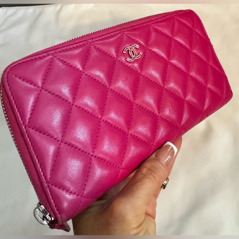 Chanel Long Zip Wallet
